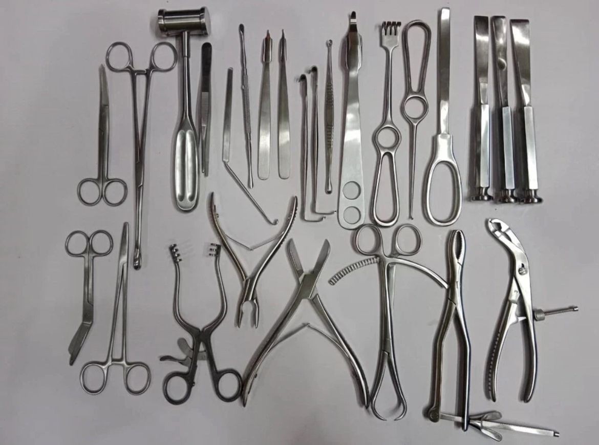 Basic Orthopedic Surgery Kit German Orthopedic Surgical instruments Set of 25 PC