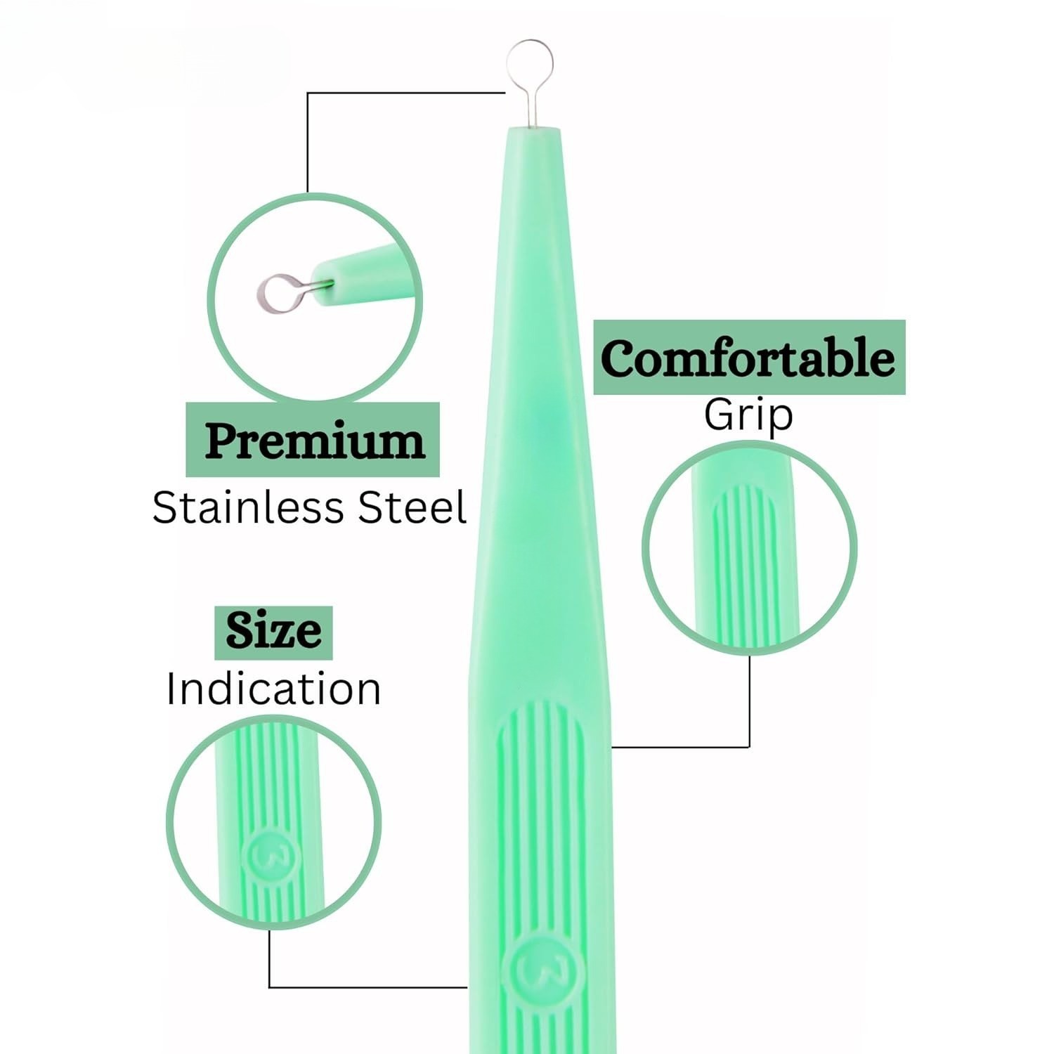 Sterile Disposable Dermal Curette Size 3.0 MM Surgical Instruments Set of 50 PCs