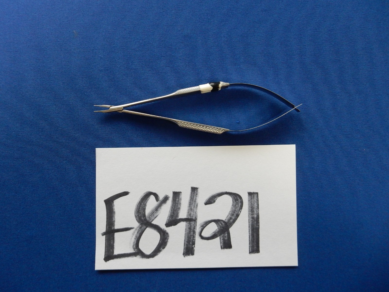 Storz E3844 Barraquer Curved 10mm Needle Holder 13.5cm Overall Length