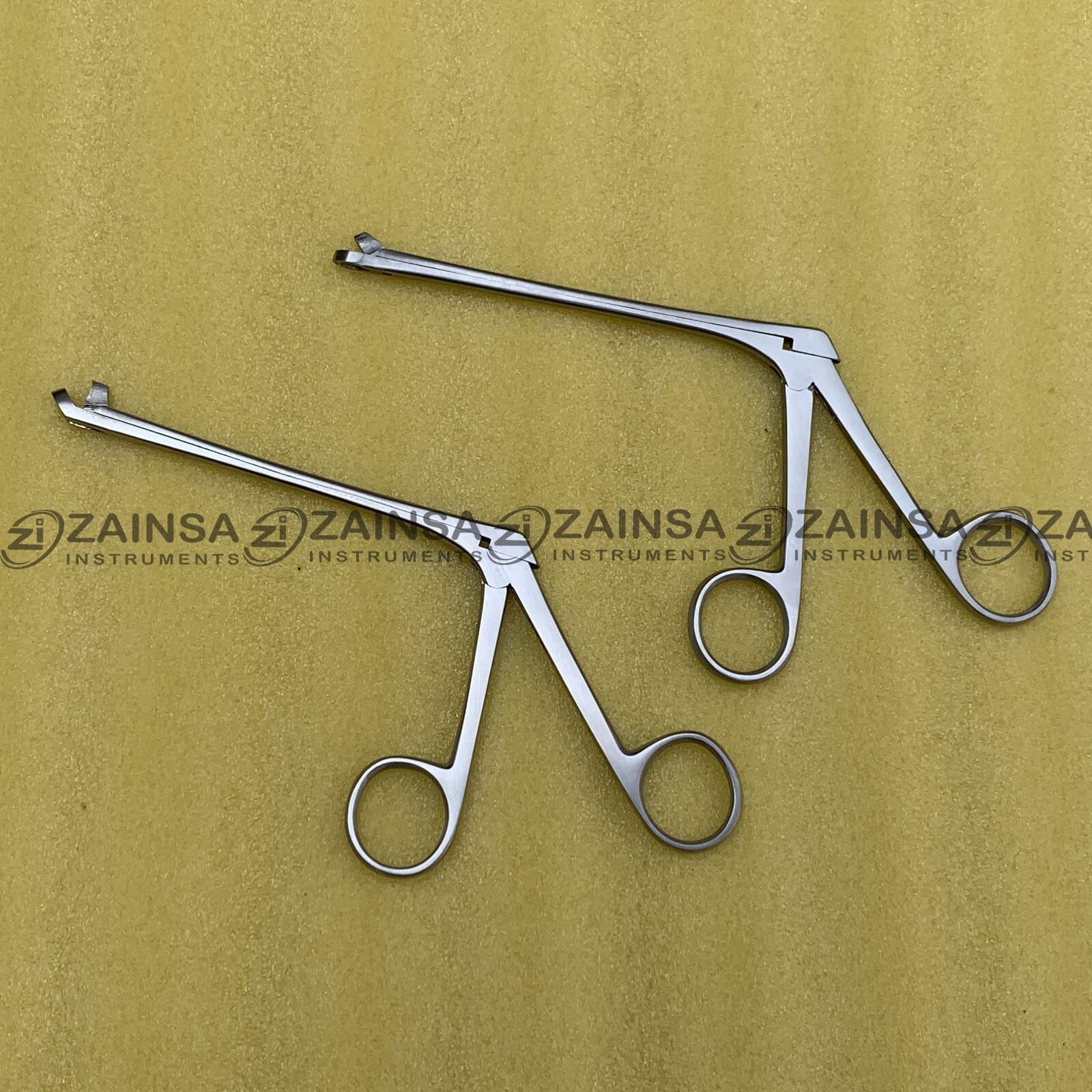 Blakesley Forceps Straight/45 Deg Up Thru Cut 2.5 mm 12 cm Through-cut ENT Instr