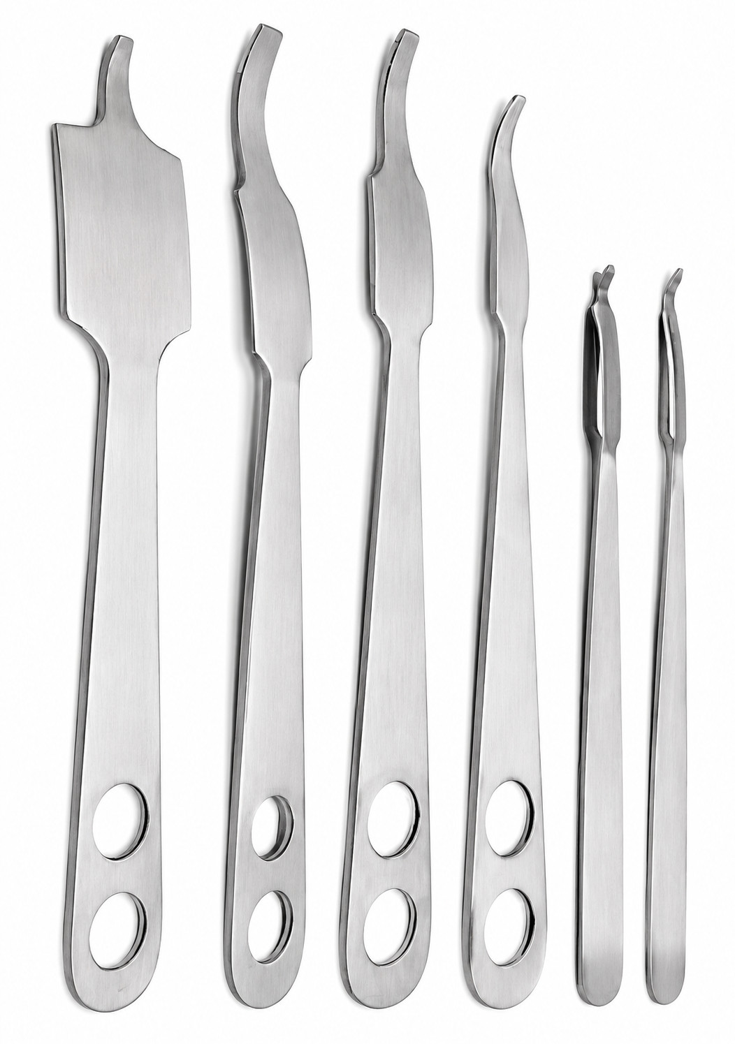 6 Pcs Hohmann Retractor Set Orthopedic Surgical Instruments Professional Kit