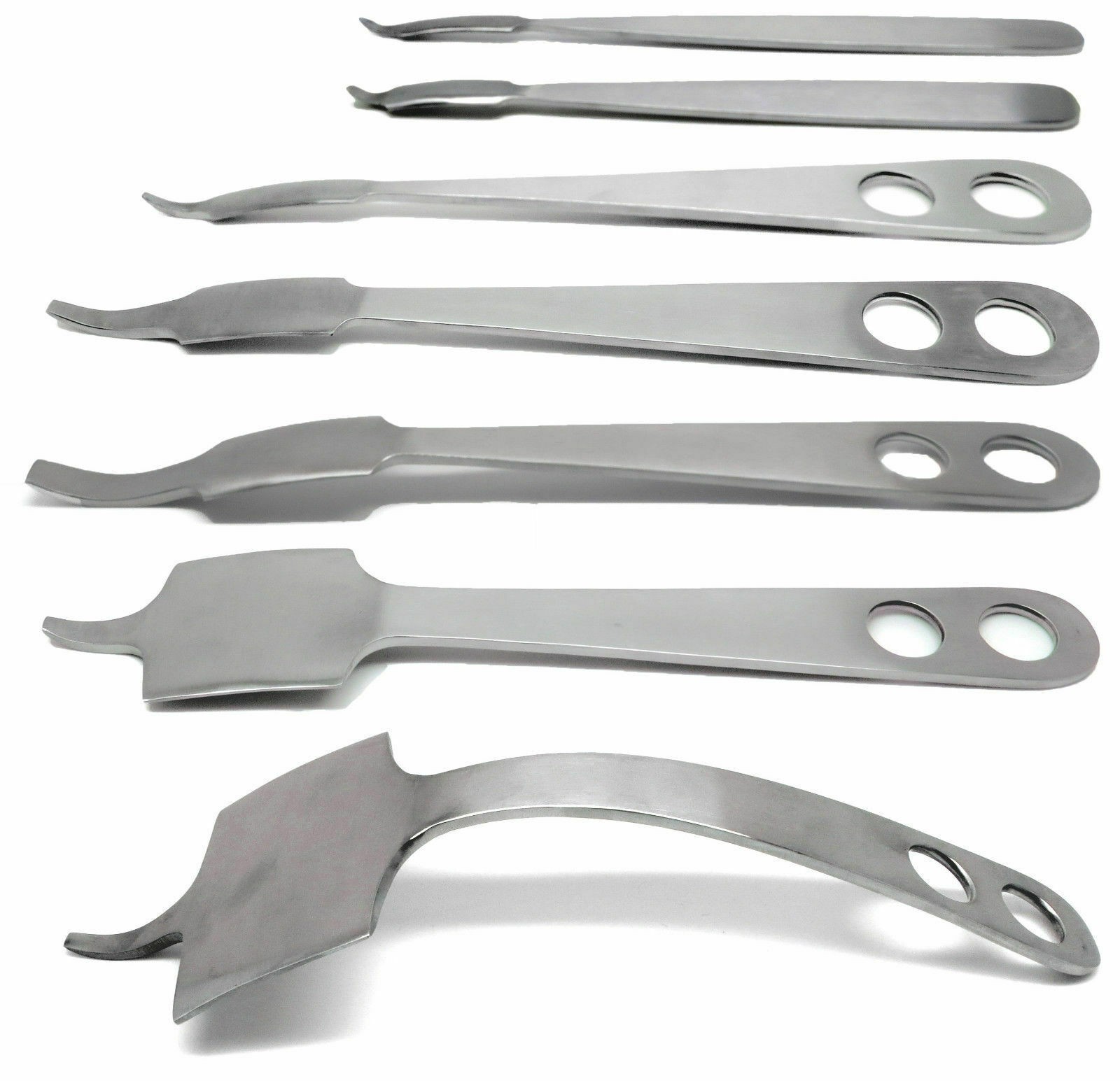 7 Pcs Hohmann Retractor Set German Grad Surgical Orthopedic Instruments