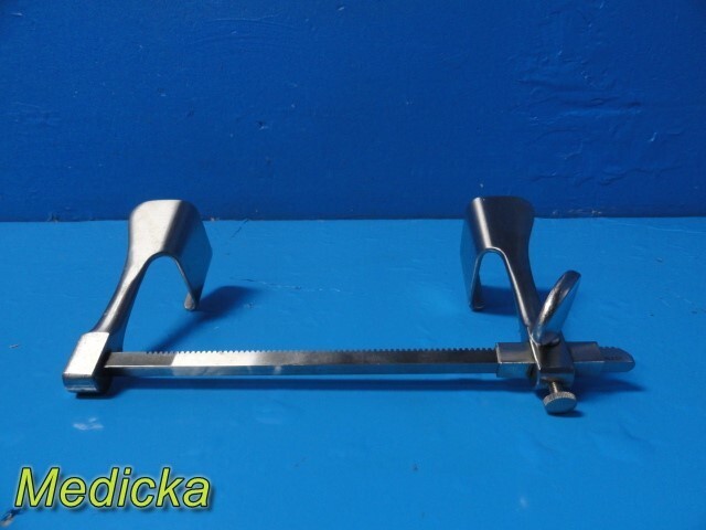 Codman 50-8064 Tuffier Rib Retractor Spreader 1¾” x 2″ Blades ~ 32471