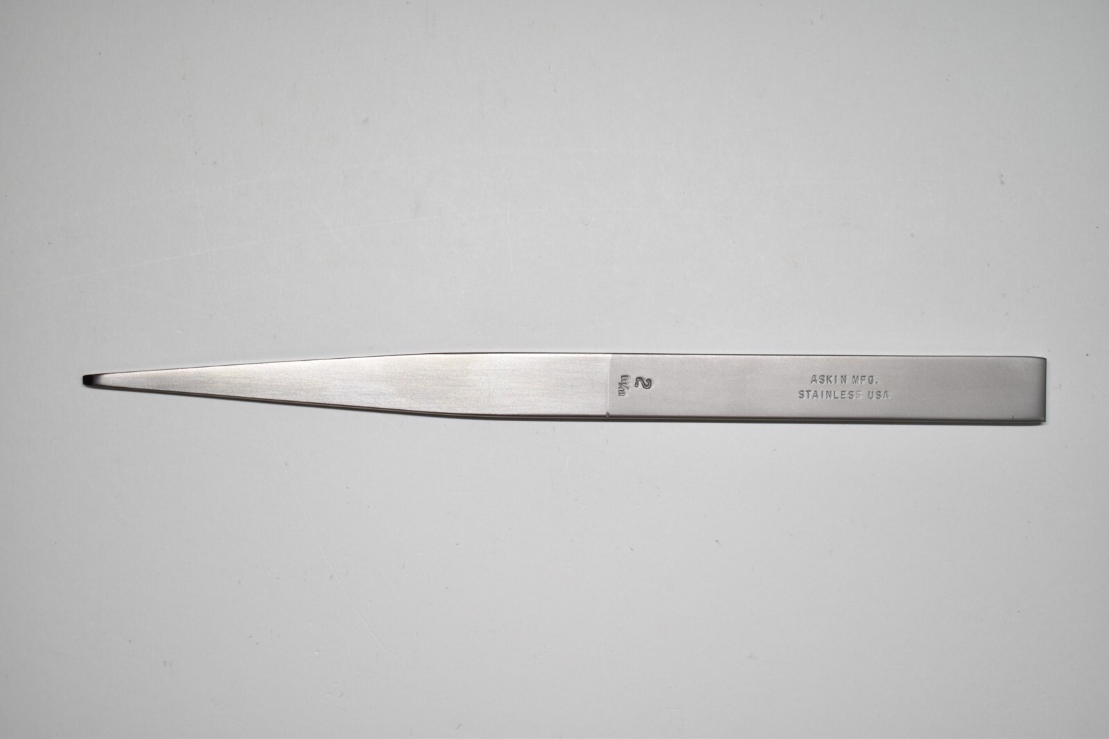 Dental Osteome Bone Chisel ASKIN Straight 2mm Stainless Steel NEW, NEVER USED