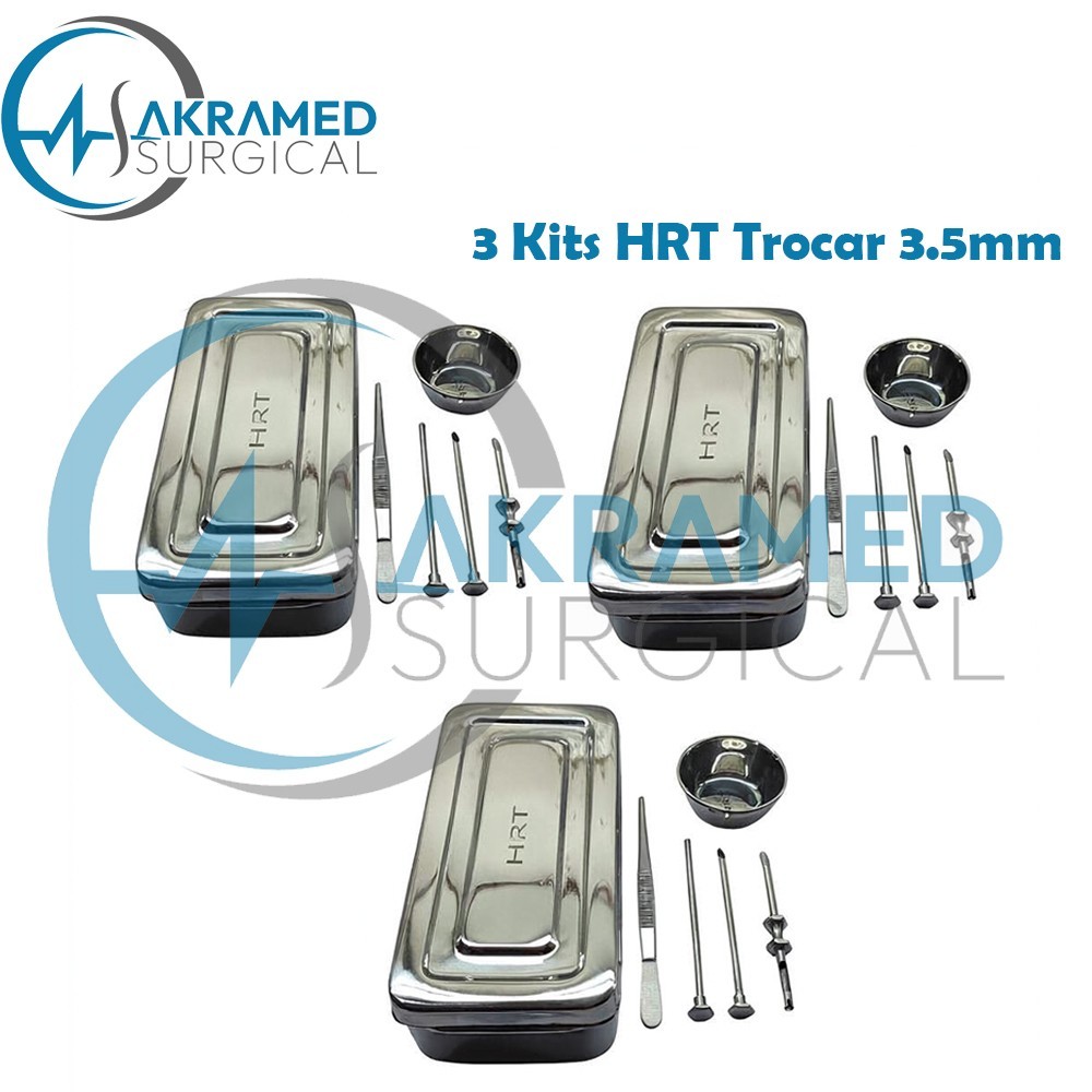 3.5mm HRT Trocar kit Hormone Replacement Pellet Insertion Trocars