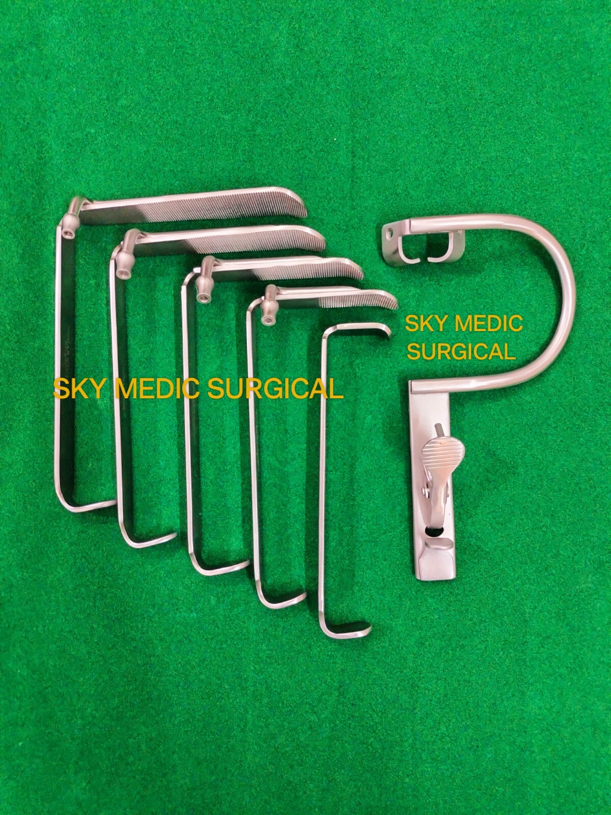 Mouth Gag Davis – Boyle With Set 5 Blades Fine Quality Surgical Instruments