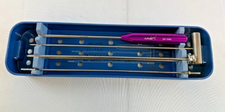 Arthrex AR-1934S 3mm SutureTak Instrument Set w/ Extras Arthroscopy Orthopedic