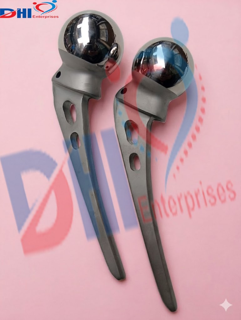 AMP Hip Prosthesis Orthopedic instruments 50mm & 51mm 2 Pcs lot