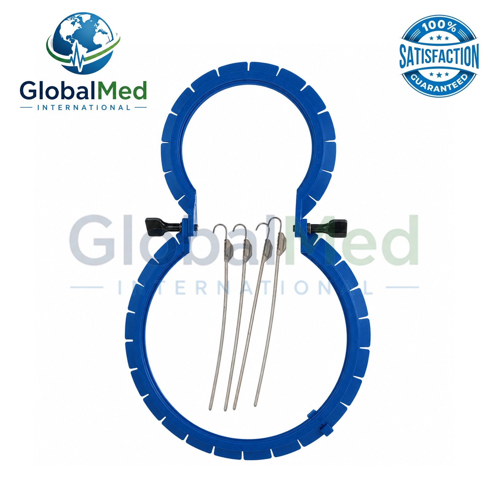 Lone Star Surgical Retractor Ring with 10 Hooks Surgical Veterinary Instrument