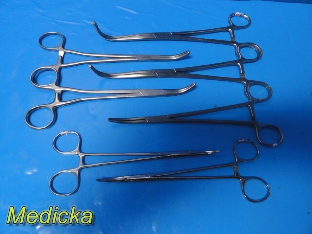 7X Codman V. Mueller Mayo-Gyon Kidney Hysterotomy & Hemostatic Forceps ~ 35647