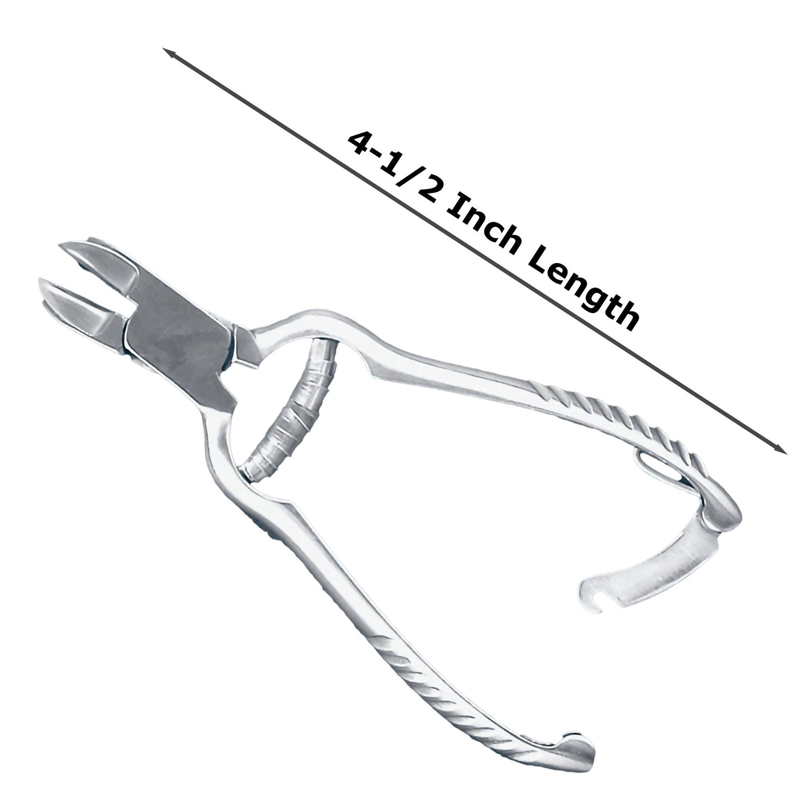 McKesson Nail Nipper 4-1/2 Inch Length Chrome Covered Stainless Steel 1 Each