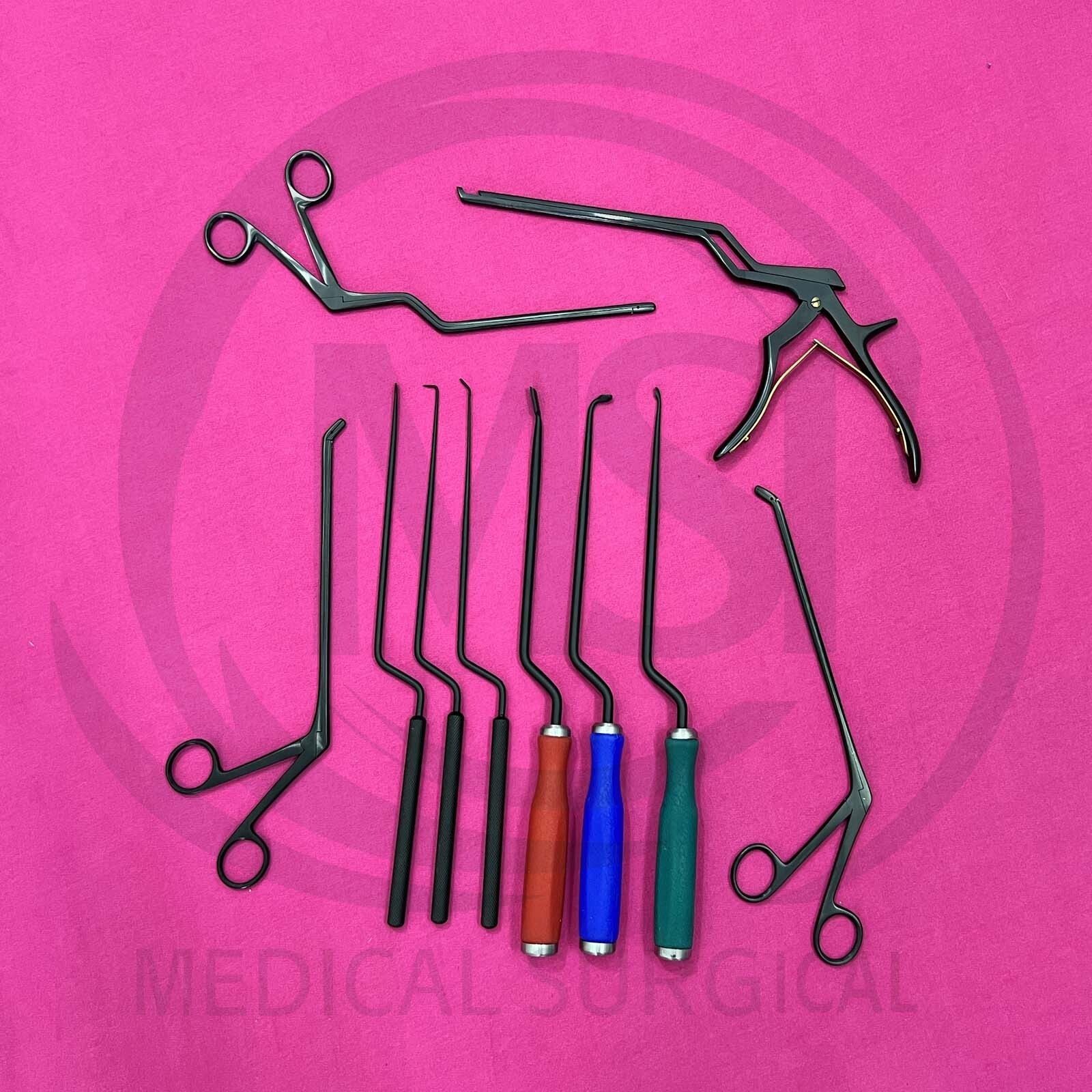 Lumbar Posterior Minimally Invasive Set, of 10 PCs Spine Orthopedic Instruments