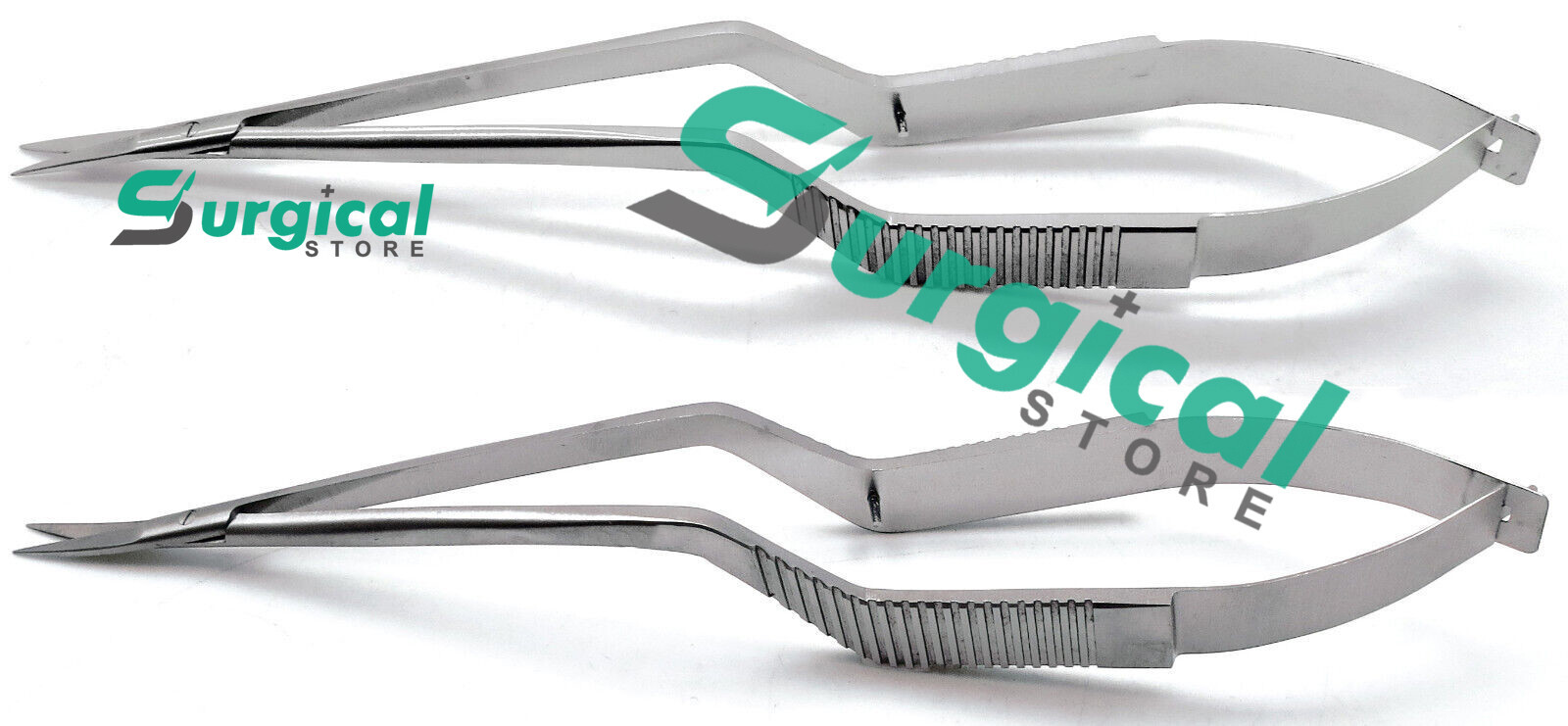 Yarsagils Micro scissors straight and curved 2 PCs Set Orthopedic Instruments SS