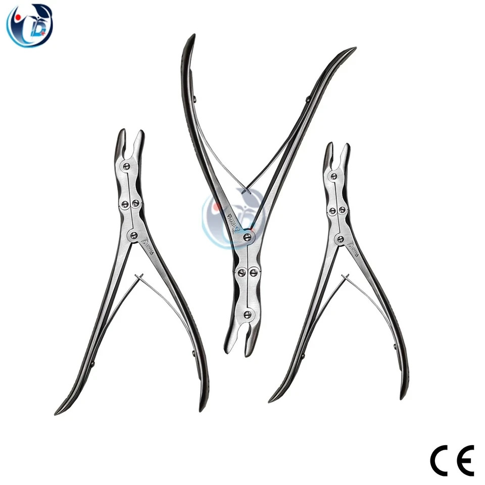 Leksell-Stille Bone Rongeur Set Of 3 Pieces Surgical Instruments