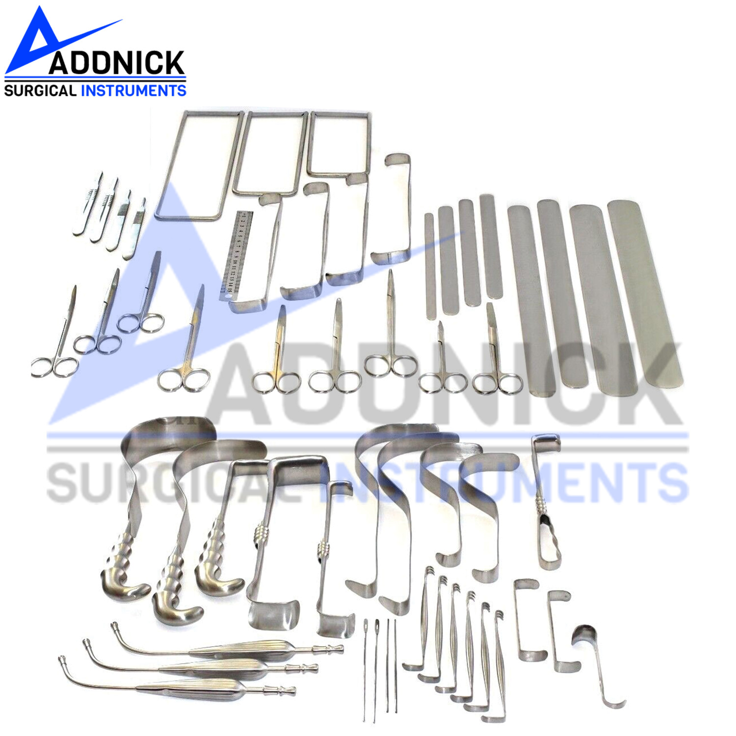 Basic Laparotomy Surgery Pack Set Kit Stainless Steel Surgical Instruments