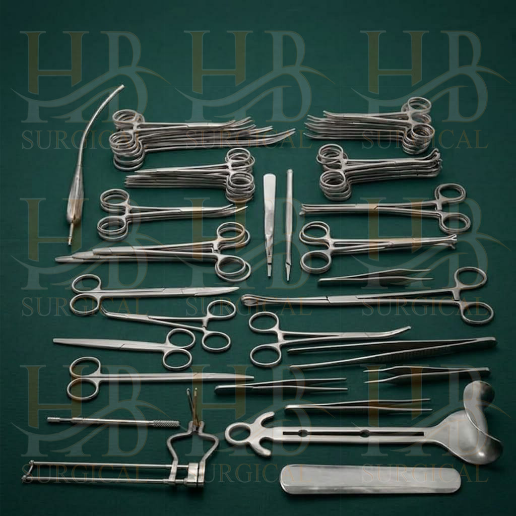 50 pcs Laparotomy Surgery Set – Surgical Premium Quality Instruments