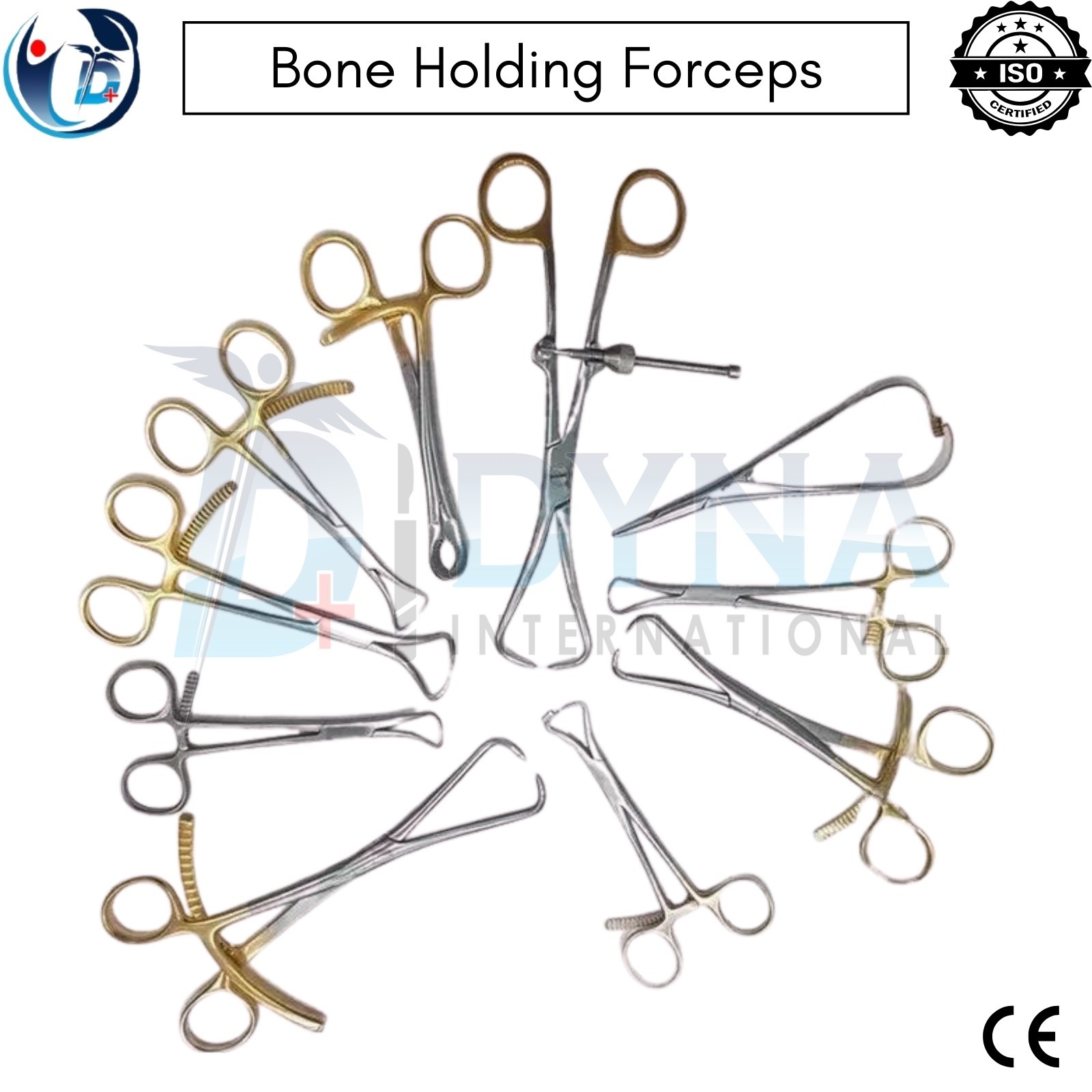 Bone Reduction clamps Bone Holding Forceps 10Pcs Orthopedic Surgical Instrument