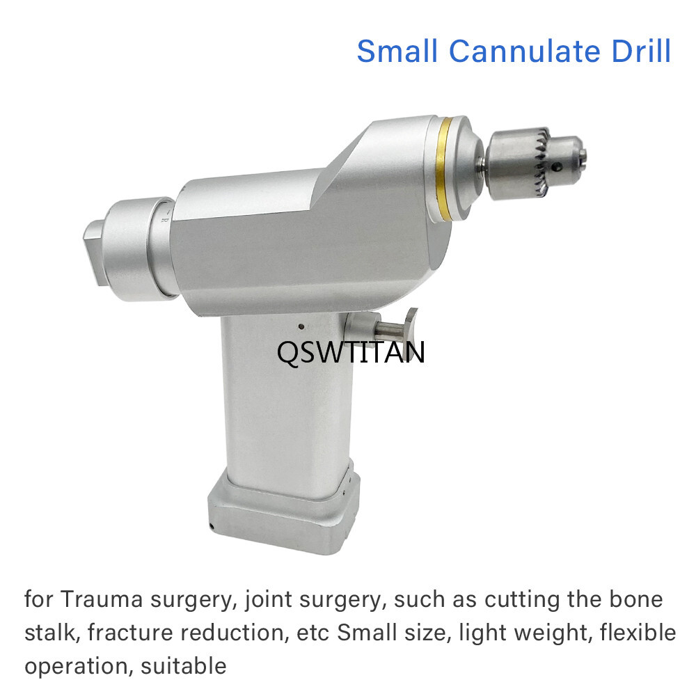 QSWTITAN Orthopedic Electric Drill Cannulated Drill Micro Cannulate Dril Bone