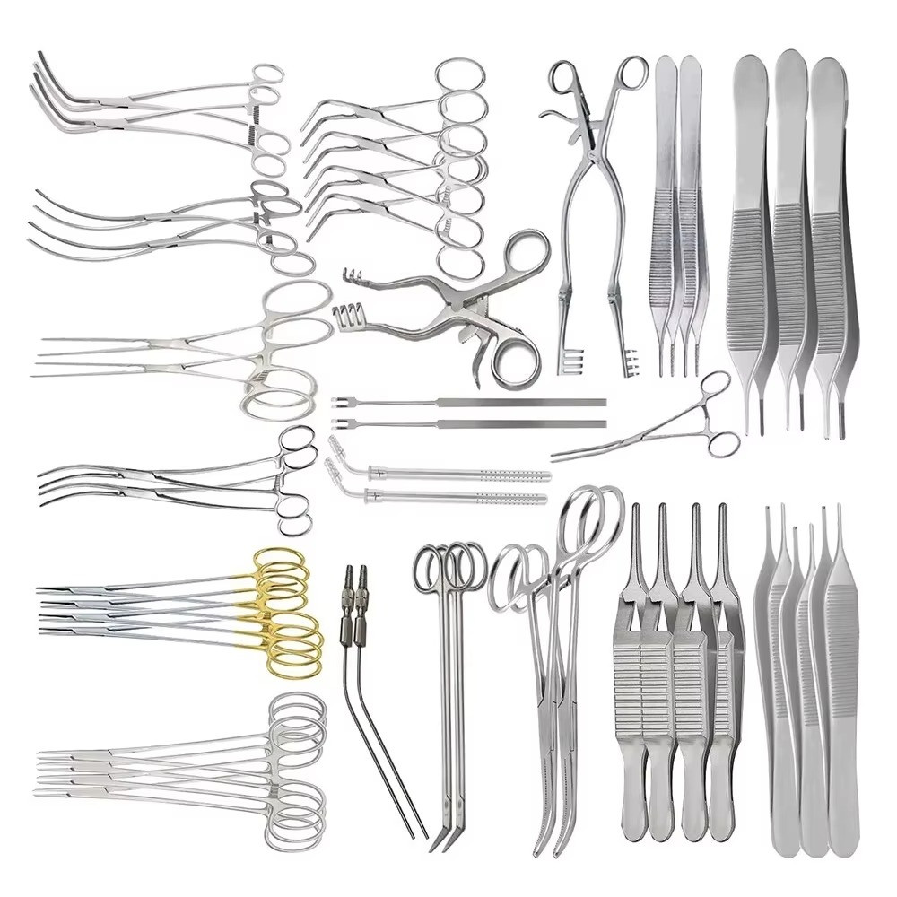 Vascular Surgery Set of 52 Pieces High quality Surgical Instruments