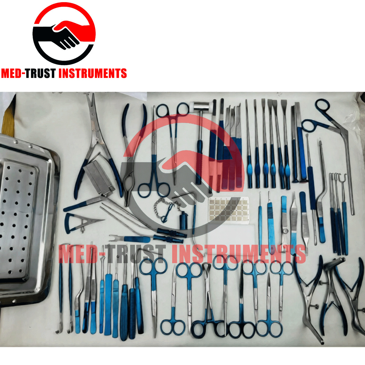 Rhinoplasty Instrument Set Titanium Coated Nose Surgery Premium Quality – Box