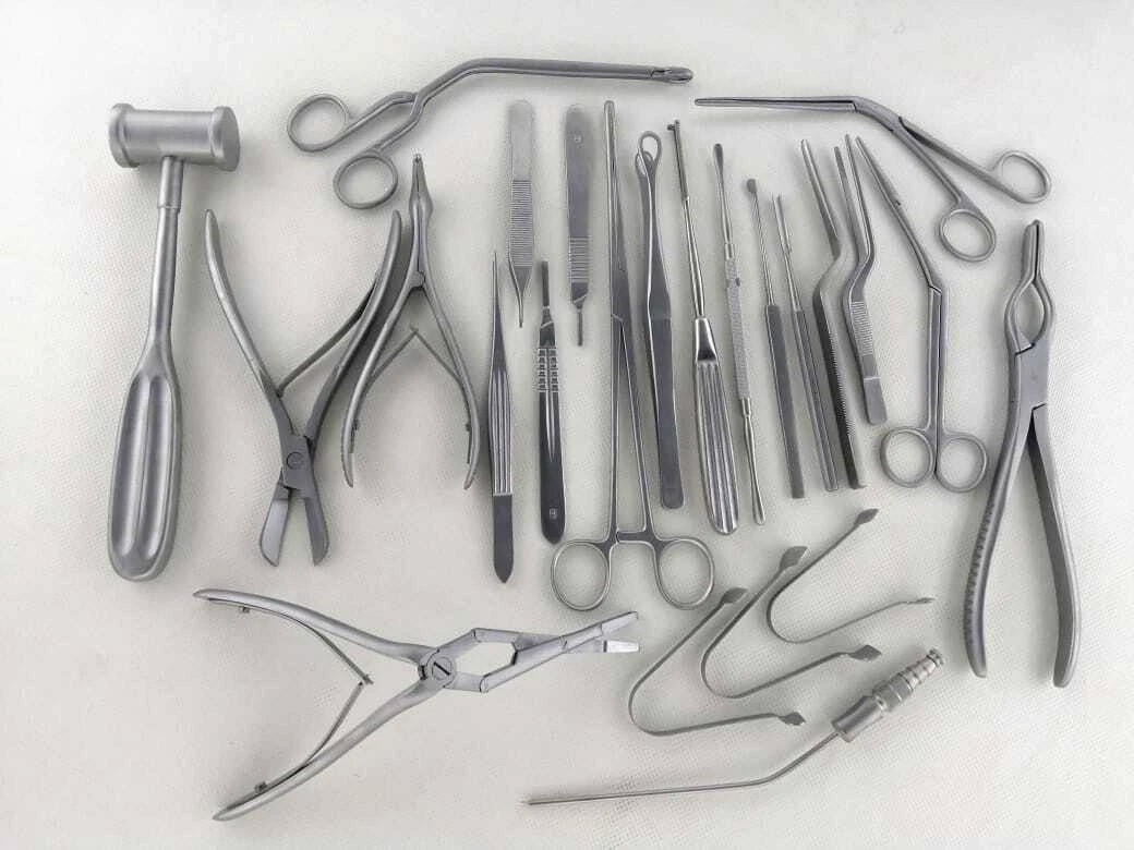 Septoplasty Surgery Instruments Set of 23 ENT Surgical Instruments MI