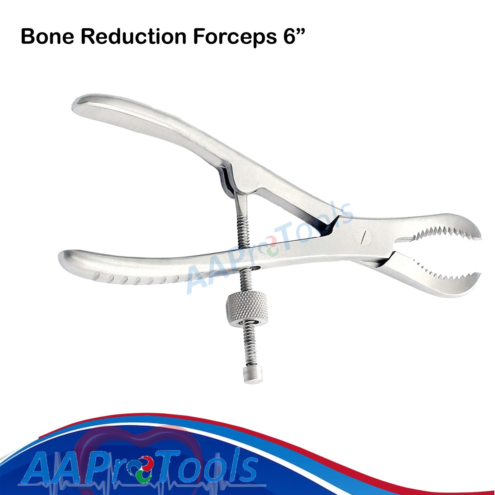 AAPRO 2 PC Bone Reduction Forceps 6″ Surgical Orthopedic INSTRUMENTS