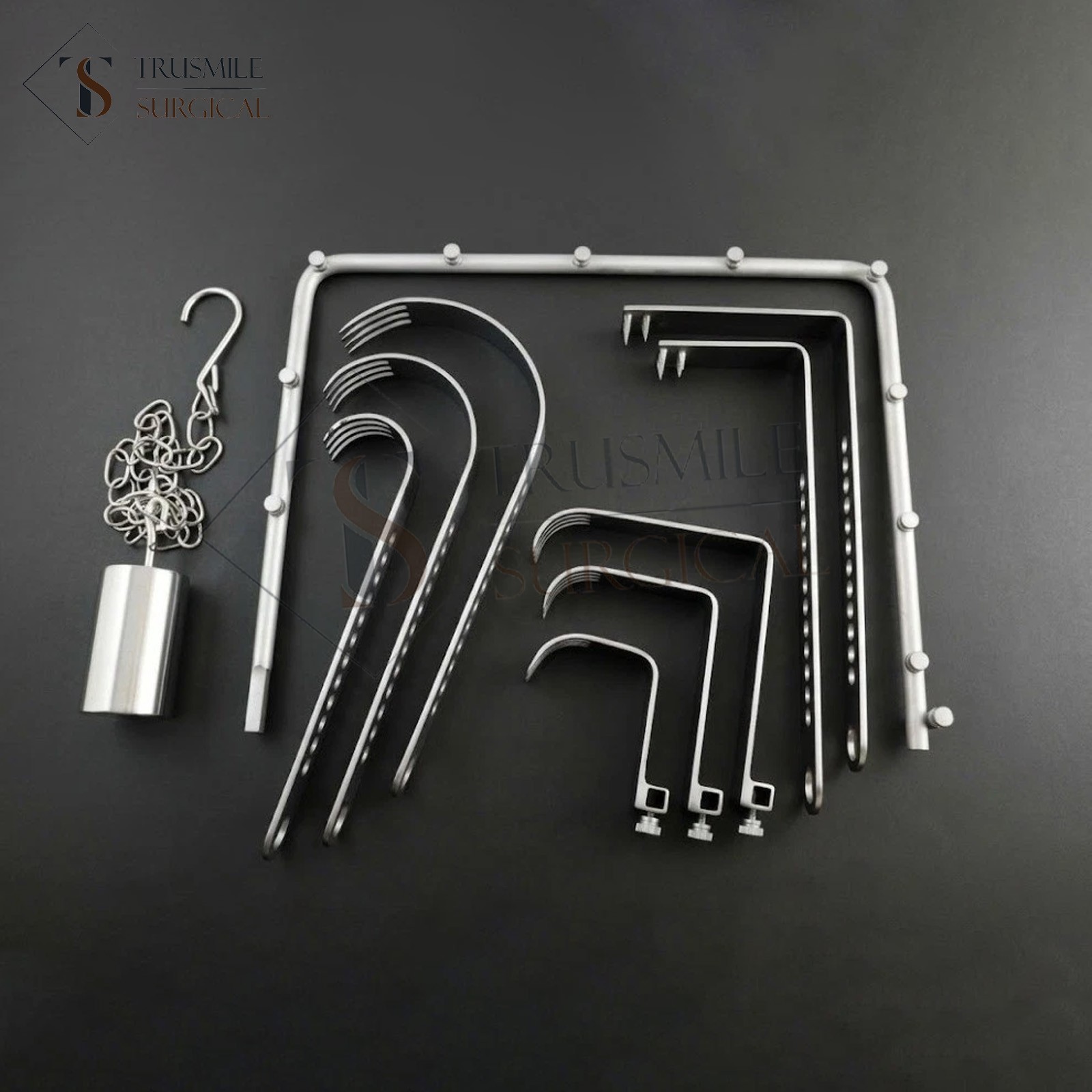 Charnley Initial Incision Retractor Complete Set of 10 Pcs Surgical Instruments