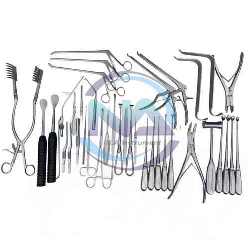 Laminectomy Instruments Complete Set of 39 Pcs Spine Orthopedic Instrument + Box