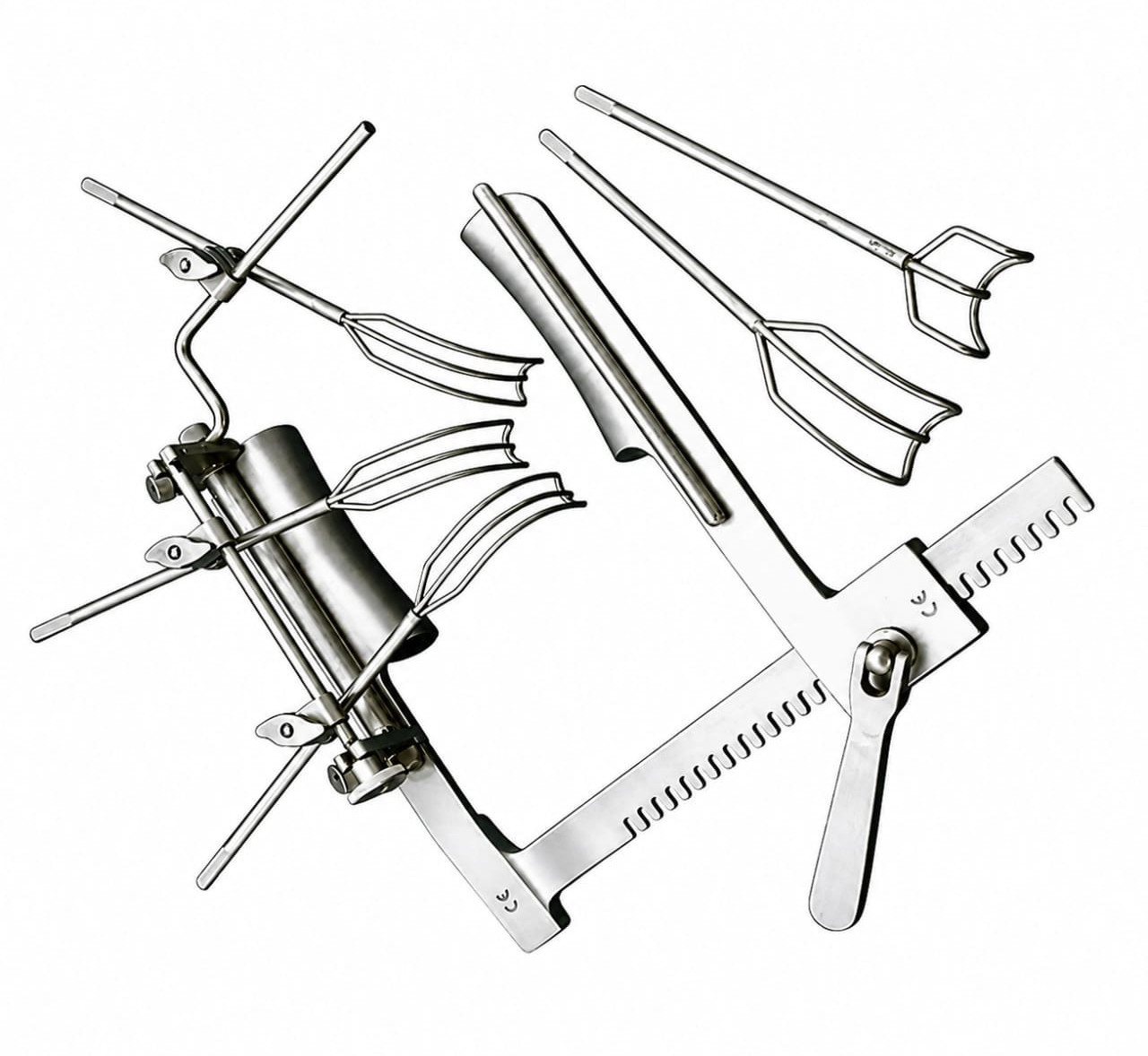 Cooley Cosgrove Mitral Valve Retractor Complete Surgical Kit Good Quality