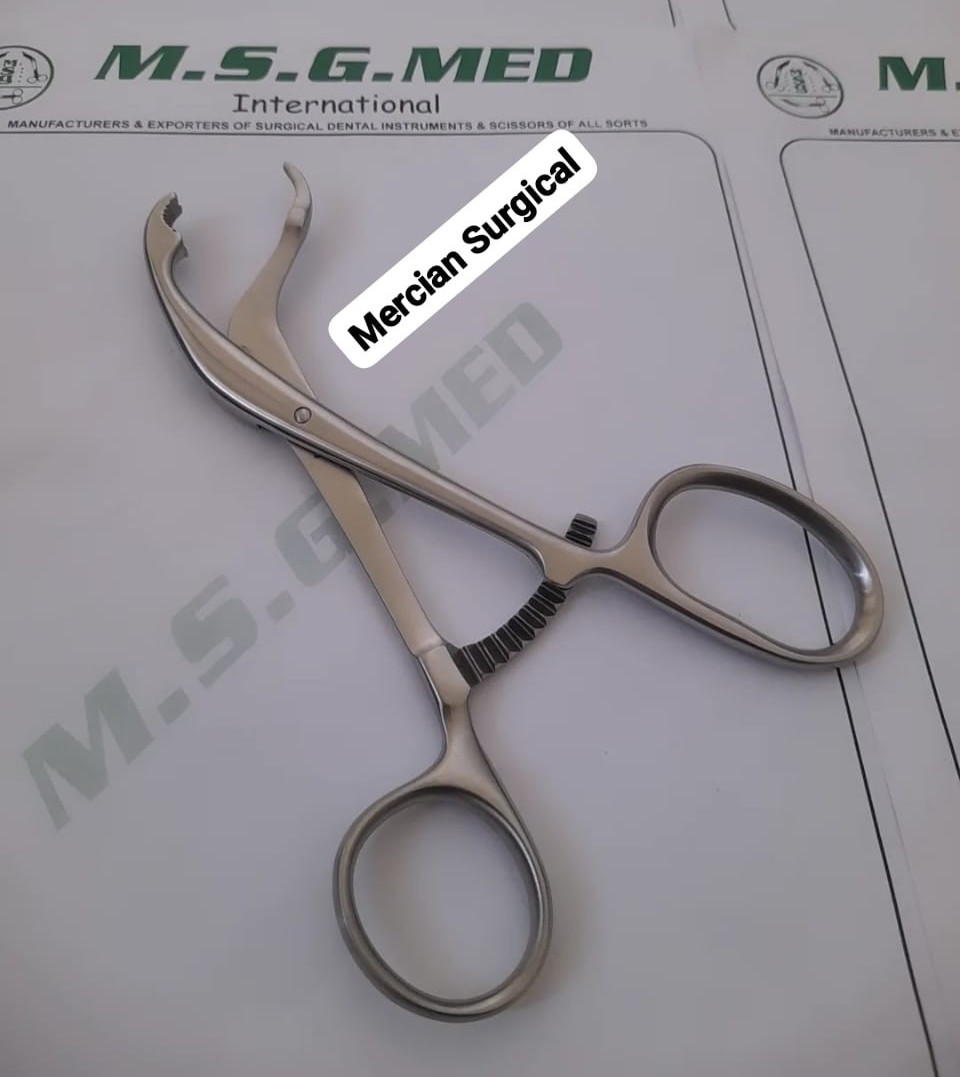 Verbrugge Bone Holding Forceps 17cm Stainless Steel Orthopedic Instrument