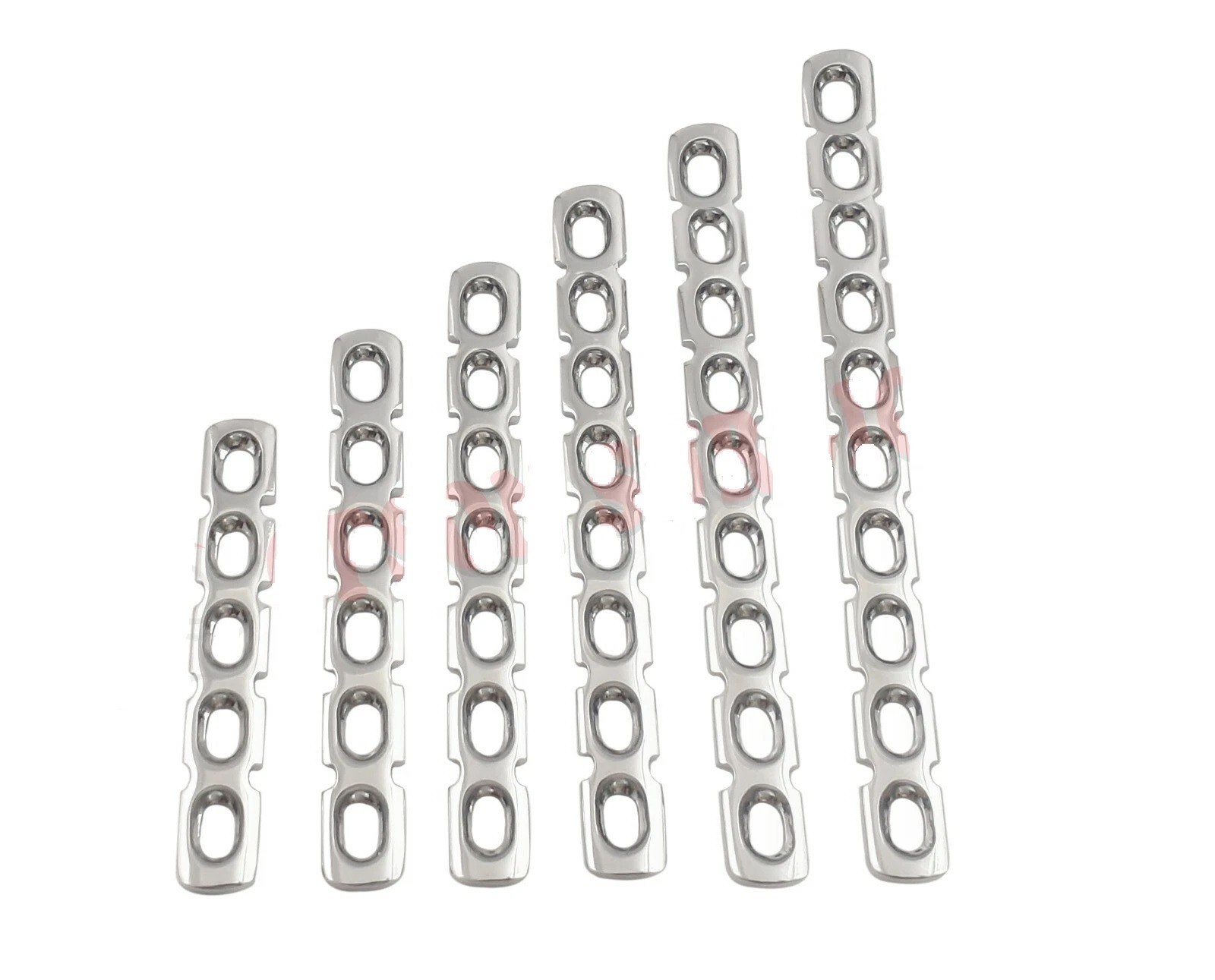 Veterinary 3.5mm Reconstruction Straight Plate – Set of 6pcs instruments SS