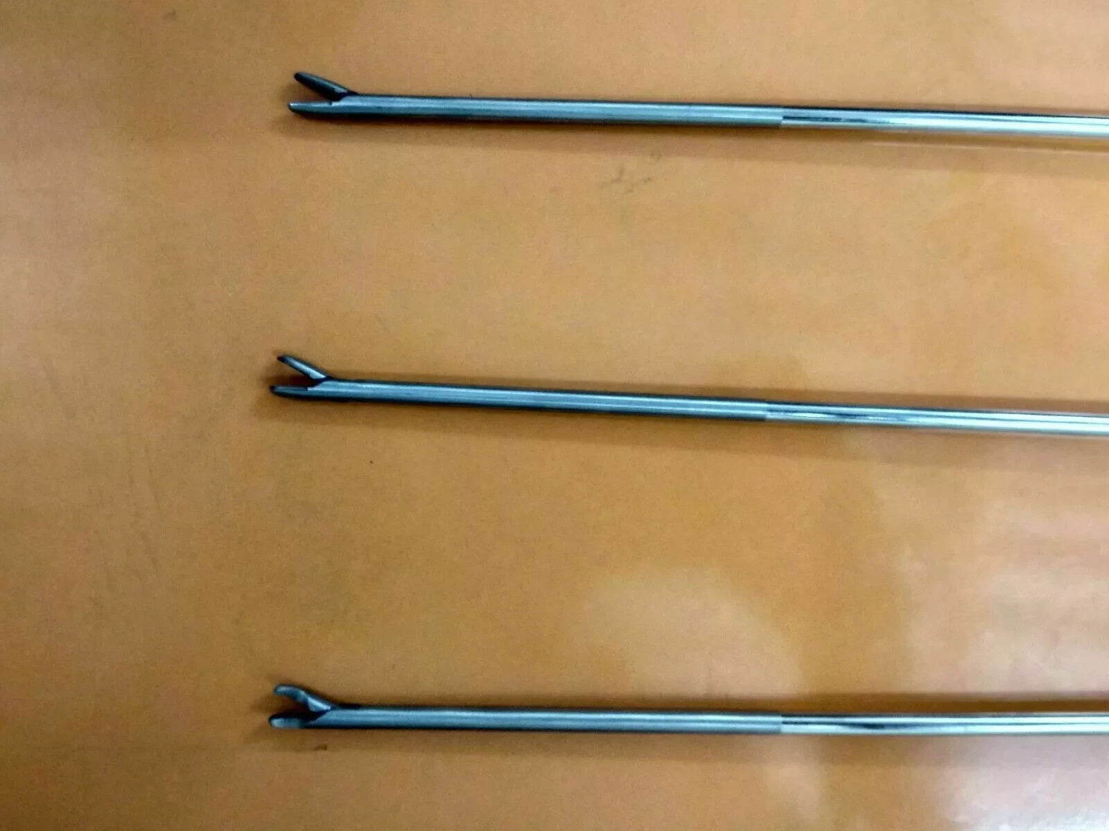 SS Laparoscopic Needle Holder Driver Straight Curve Left & Right Jaw Forcep 5mm