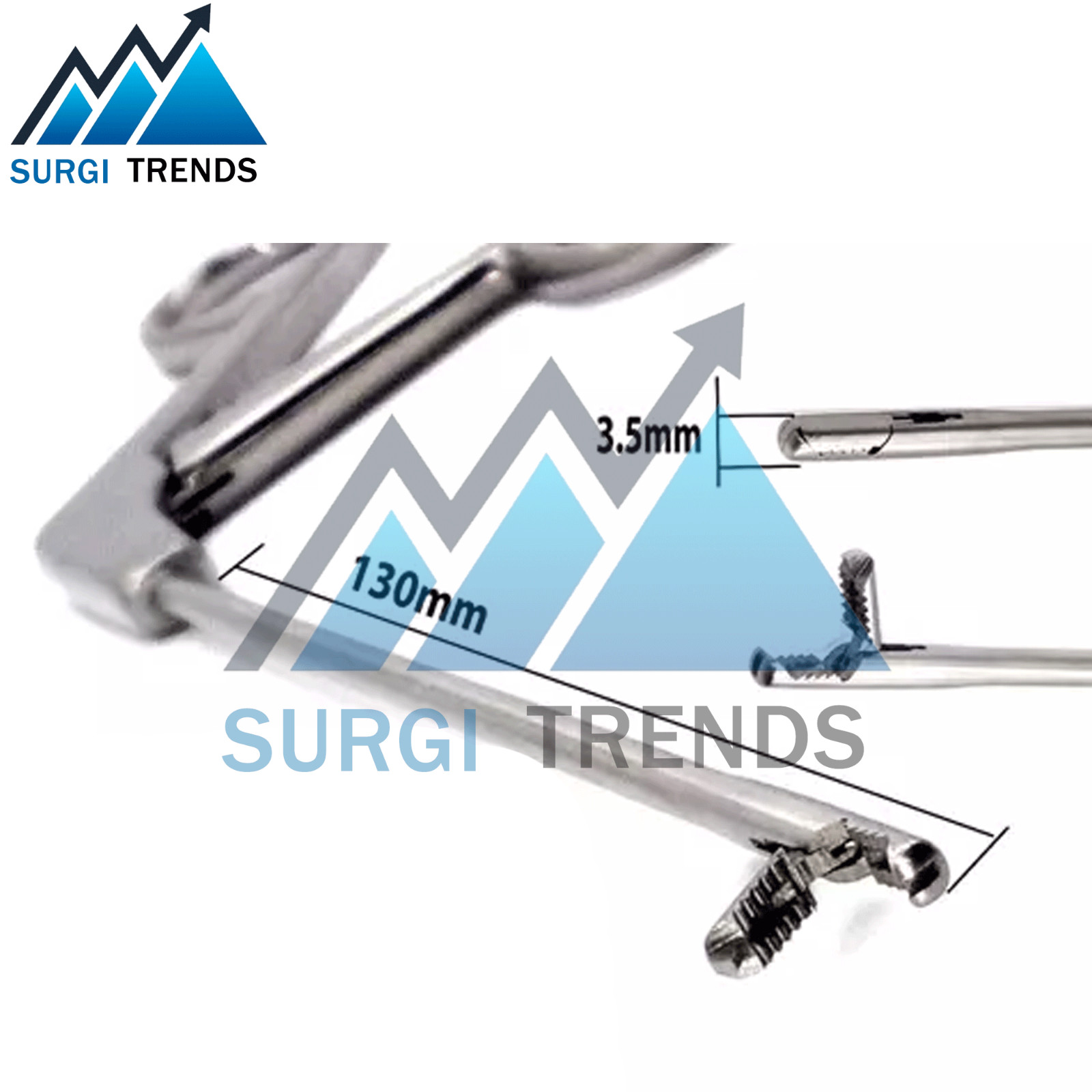 Arthroscopy Grasper with Tooth 3.5mm 13cm Orthopedic Instruments
