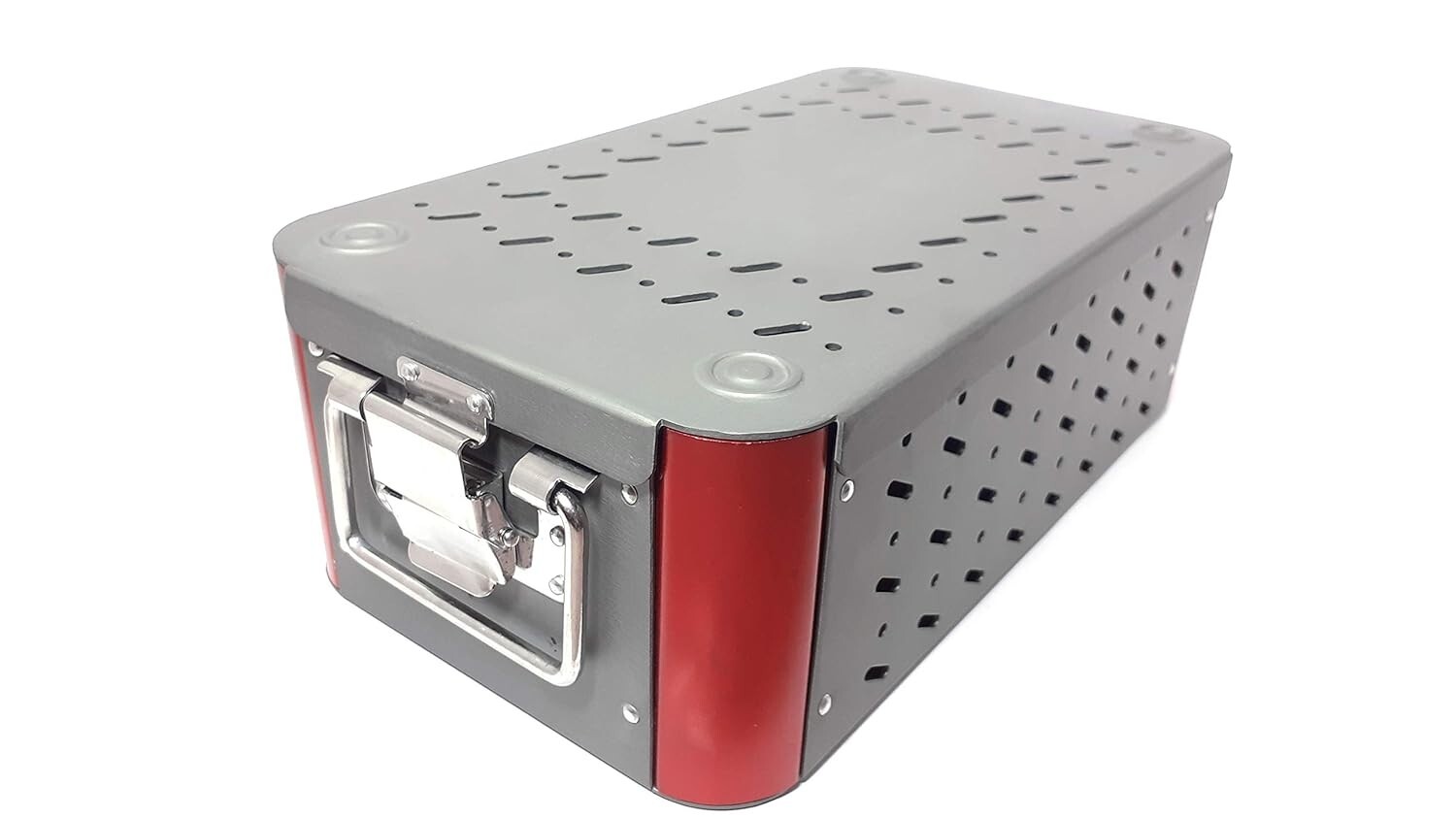 Orthopedic Cortical 5.0mm LCP Screw Box Hard Anodized Aluminium Instrument