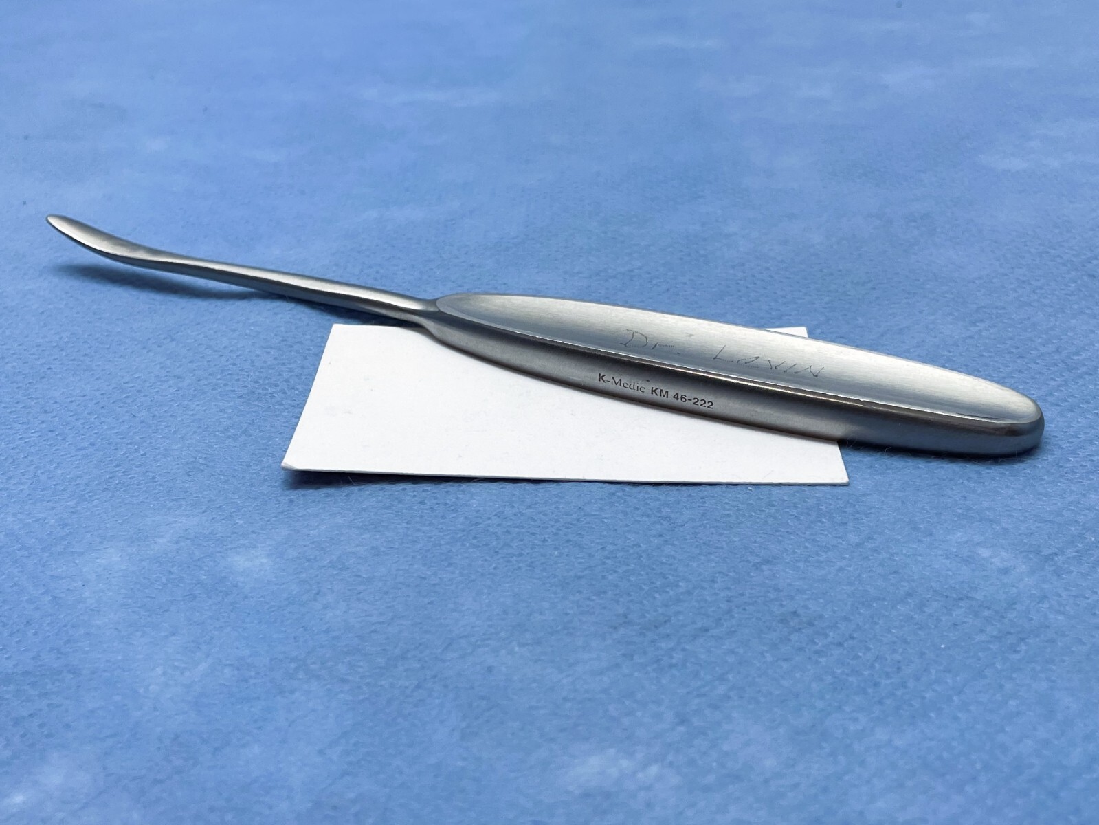 KMedic 46-222 Langenbeck Periosteal Elevator, Blunt, 6.5mm Width, Germany
