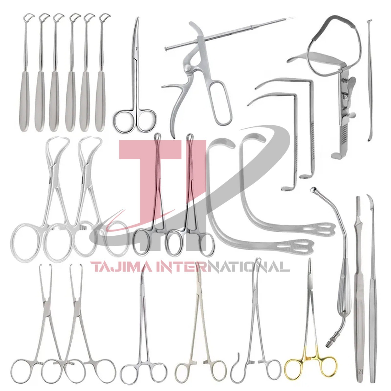 Tonsil Adenoid Set of 25Pcs Remove Tonsils and Adenoids Tonsillectomy Set