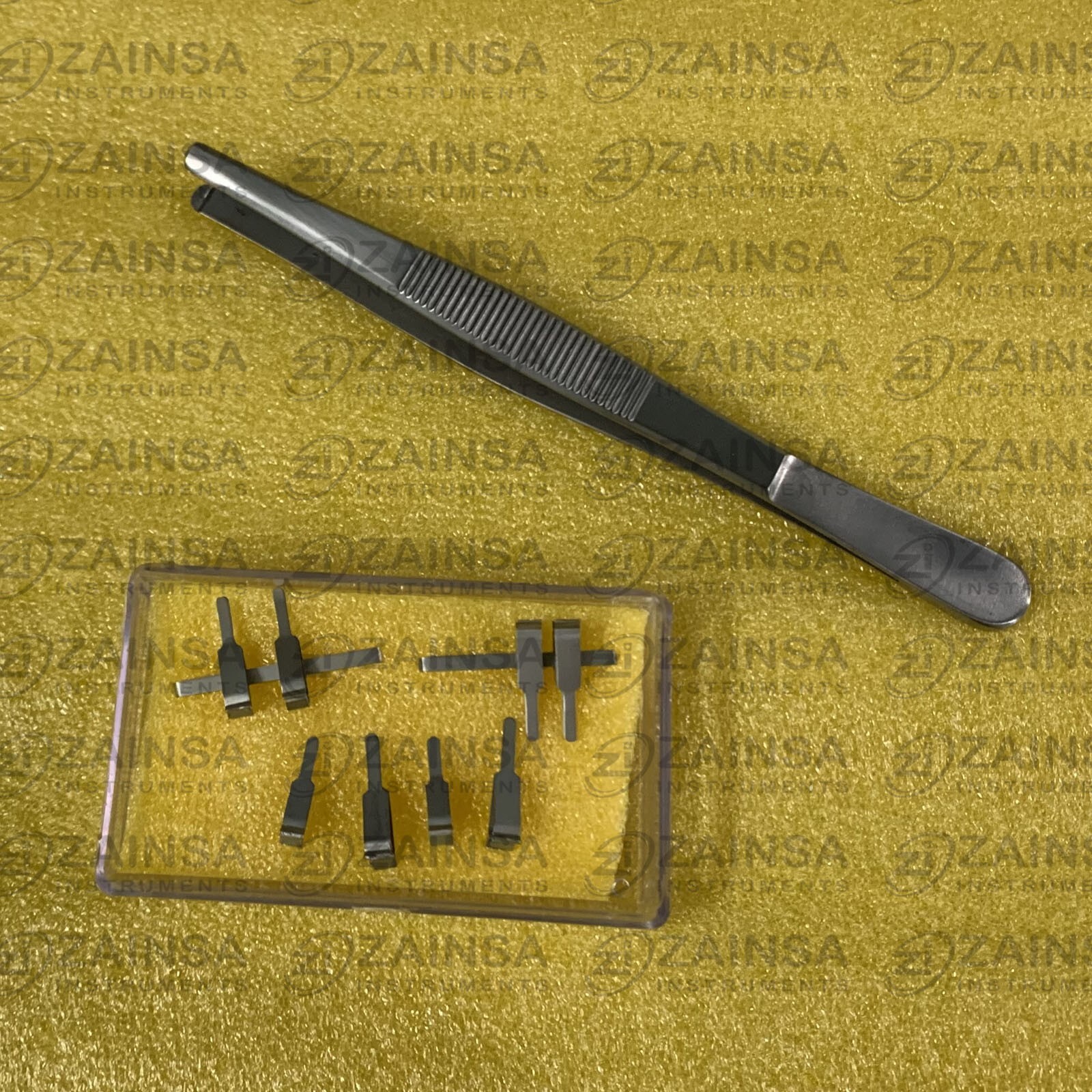 Micro Vessel Clamps, Clamp Applying Forceps 7 Pcs Set For Plastic Surgery