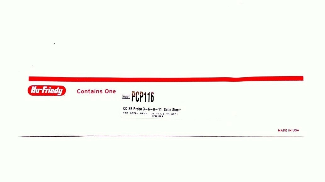 Dental CP-11 Color Coded Probe PCP116 HU FRIEDY