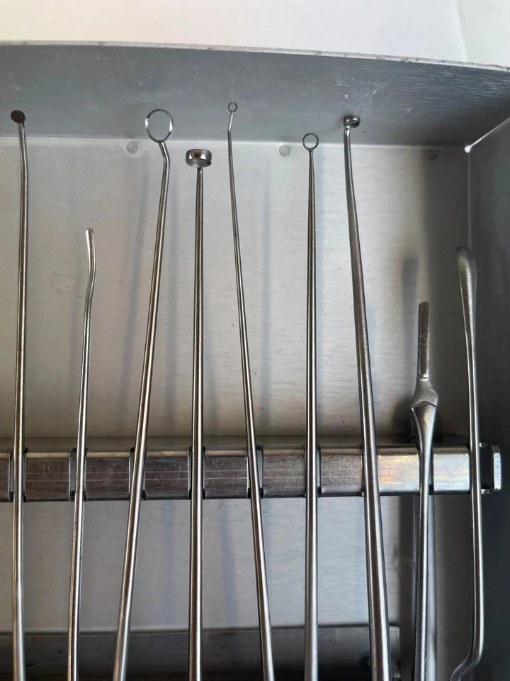 V. Mueller 20pc Transphenoidal Dissector Instrument Set w/ Case Neurosurgery ENT