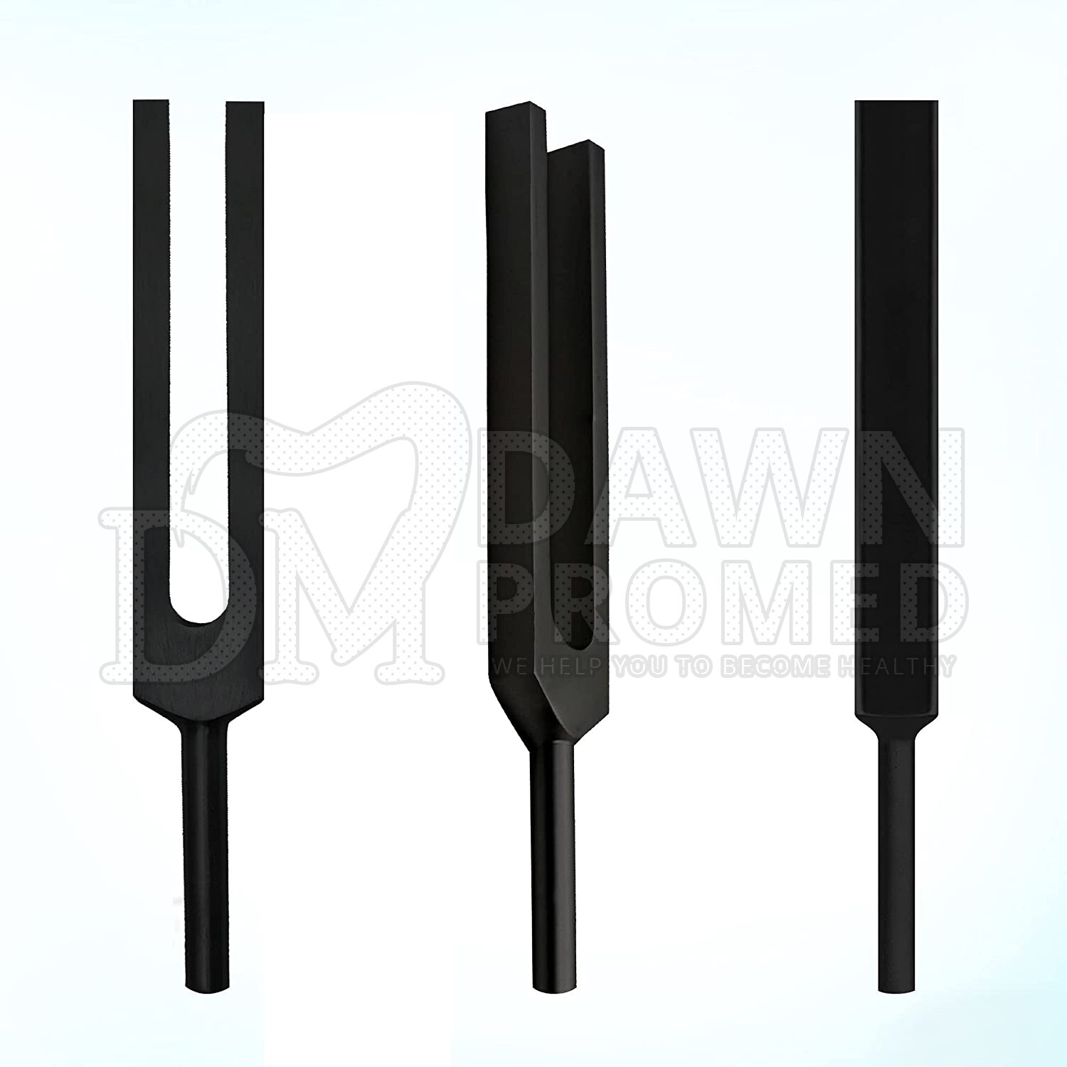 New Tuning Fork C 512 ENT Surgical Medical Instruments Exam Diagnostic (Black)