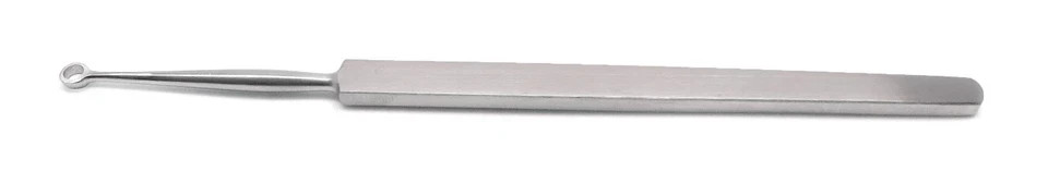 6 Pcs Fox Dermal Curettes Dermatology 1mm,2mm,3mm,4mm,5mm,6mm ENT Instruments