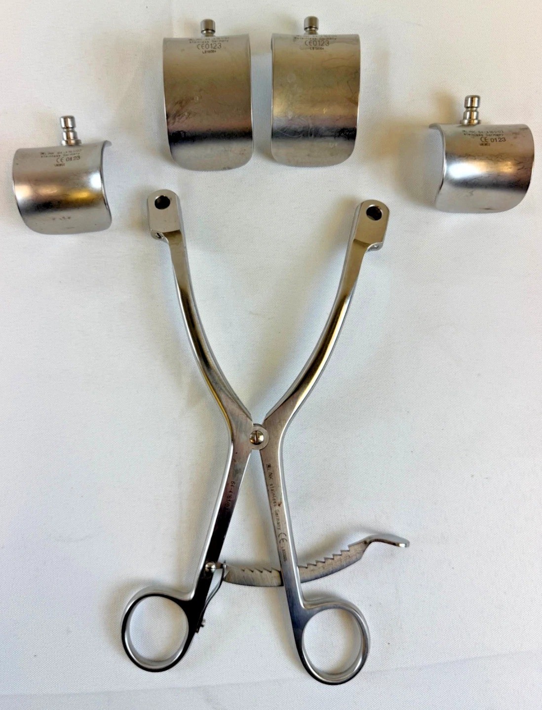 W. Link Ortho Kolbel Shoulder Retractor Set w/ 4 Blades Orthopedics Trauma