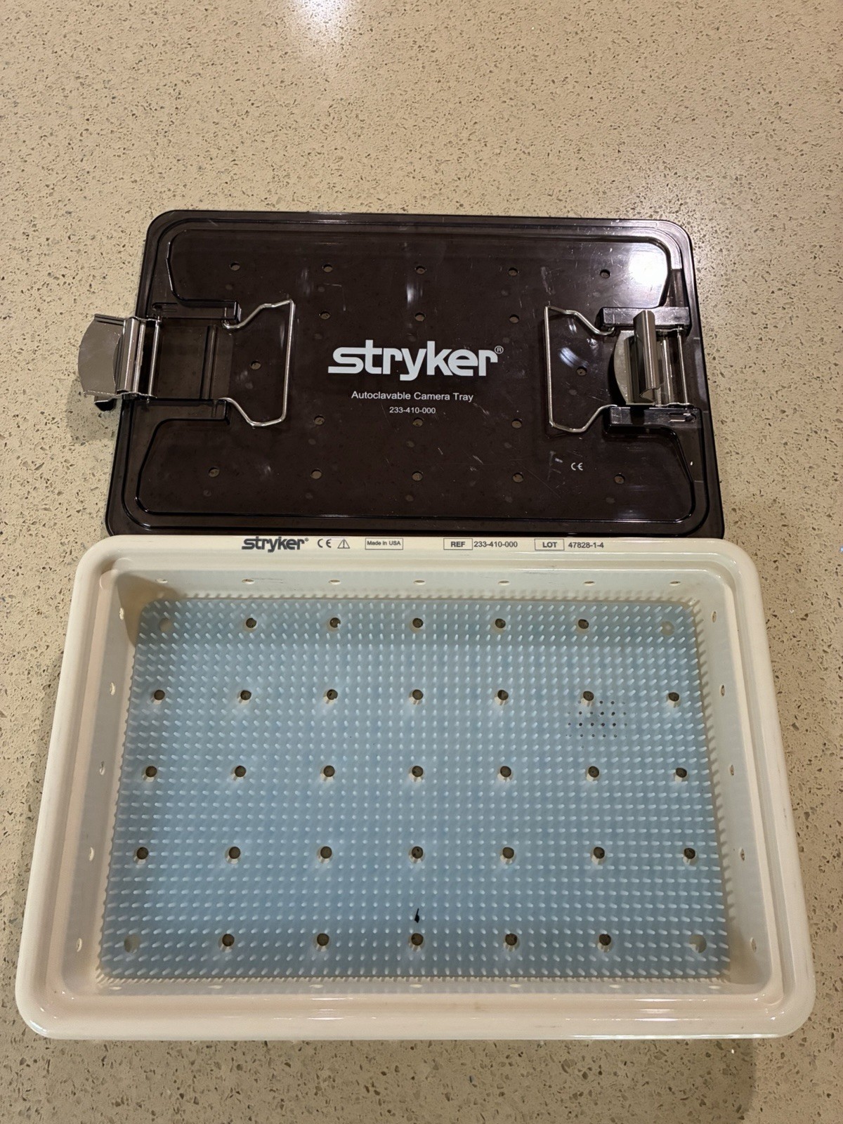 Stryker 233-410-000 Autoclavable Camera Tray