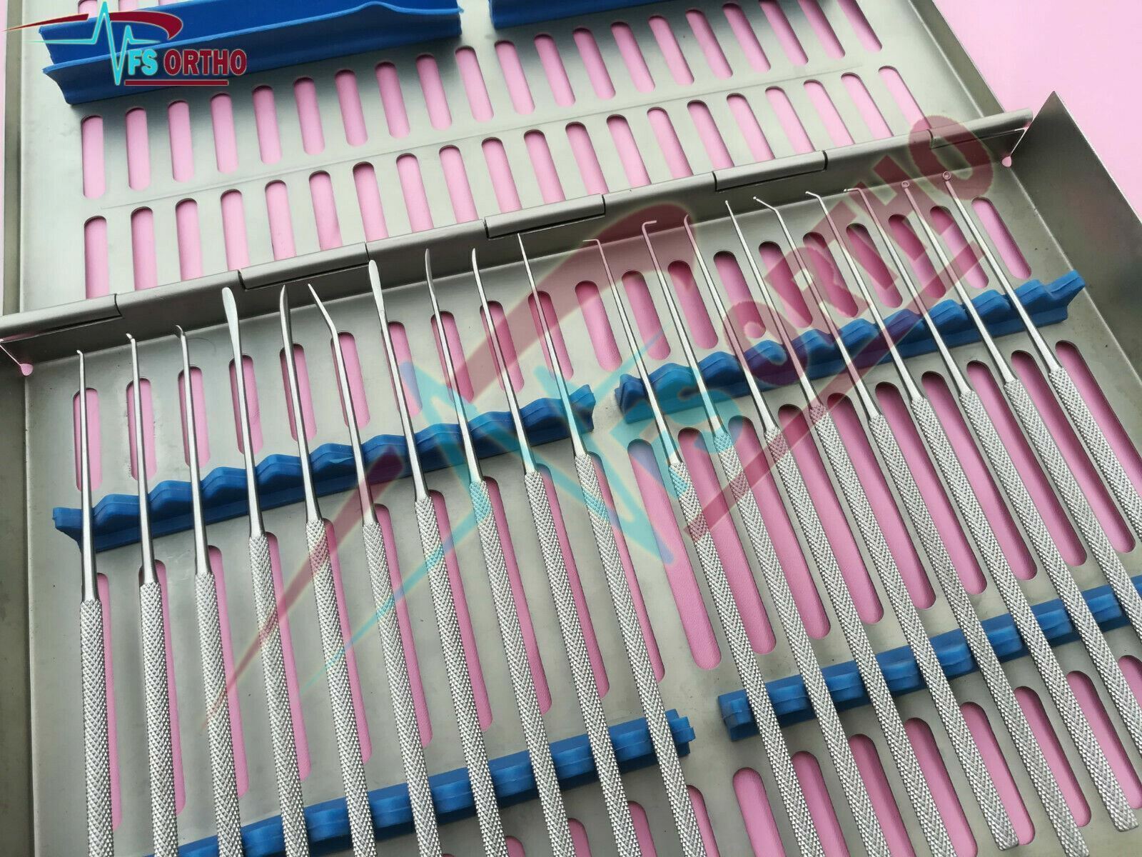 Rhoton micro dissector expanded 20 pcs set Surgical instruments