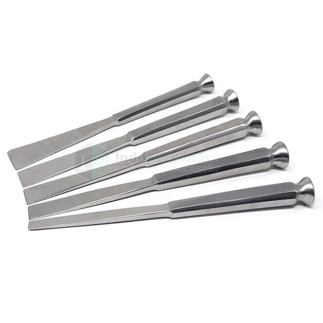 Osteotome Straight Curved Stainless Steel Orthopedic Surgical Instrument