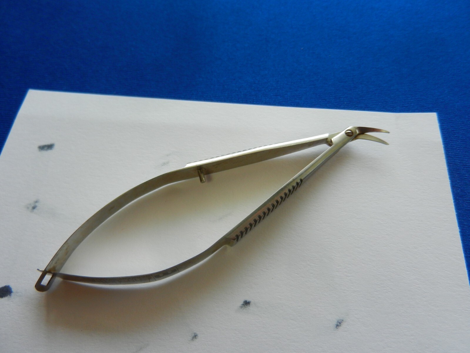 F67 Storz Pilling Martin Micro Scissor and Forceps Lot of 6 w/ Case