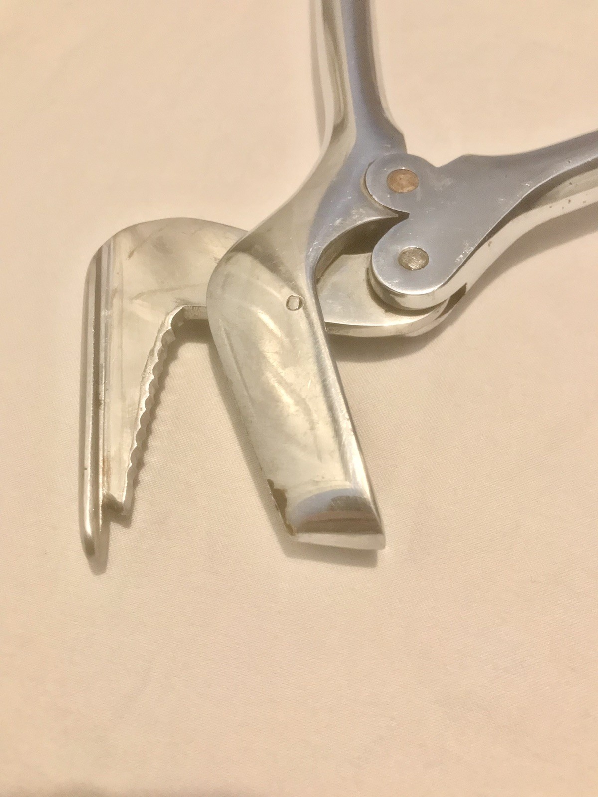 Vintage SKLAR Chrome USA Large 15” Surgical Autopsy Rib Cutters Shears