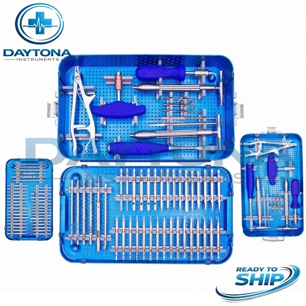 Broken Screw Removal Set Screw Extraction Surgical Instruments Orthopedic