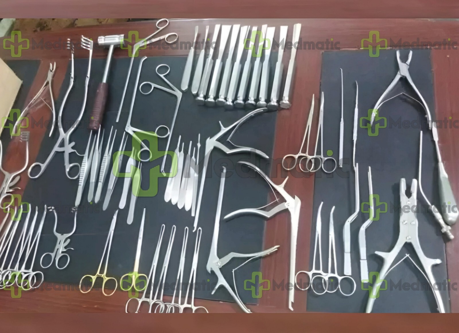 Lot of 60 PCs Basic Craniotomy Laminectomy Surgical Spinal Instruments