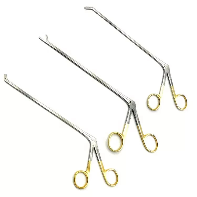 laminectomy intervertebral disc rongeur down,straight,up 1,2,3mm x 22cm 3pc